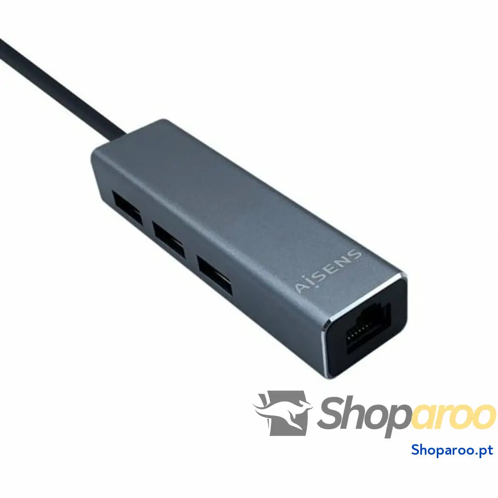 Hub USB Aisens A106-0401 Cinzento (1 Unidade)