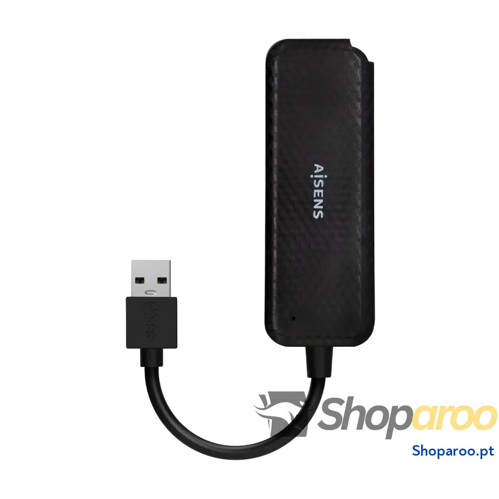 Hub USB Aisens A106-0713 Preto (1 Unidade)