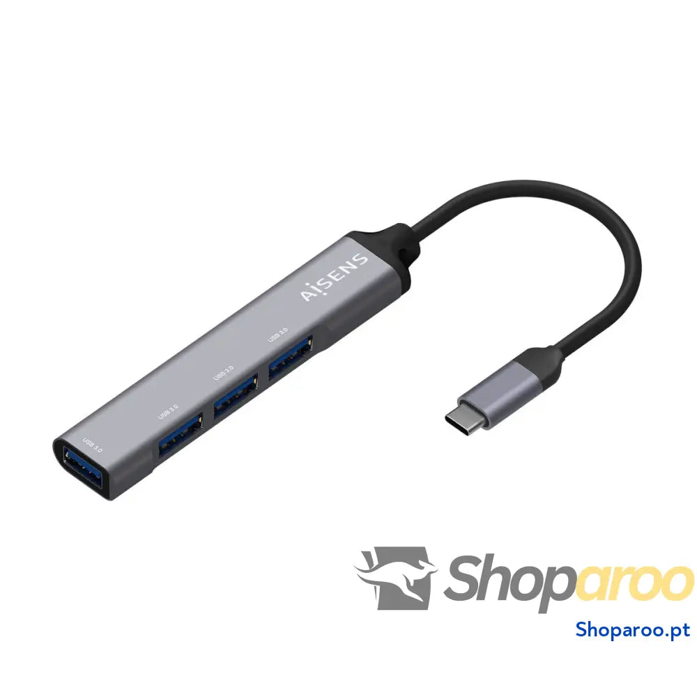 Hub USB Aisens A109-0541 Cinzento (1 Unidade)