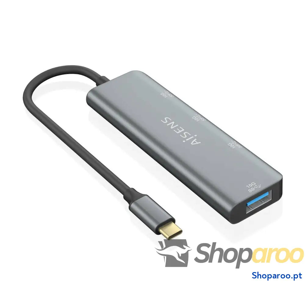 Hub USB Aisens A109-0764 Cinzento (1 Unidade)