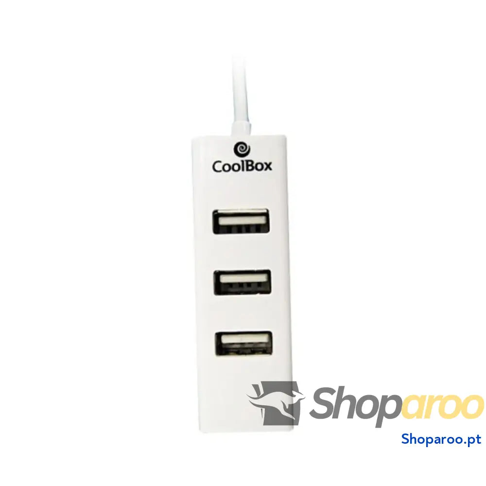 Hub USB CoolBox COO-UPH190 Branco