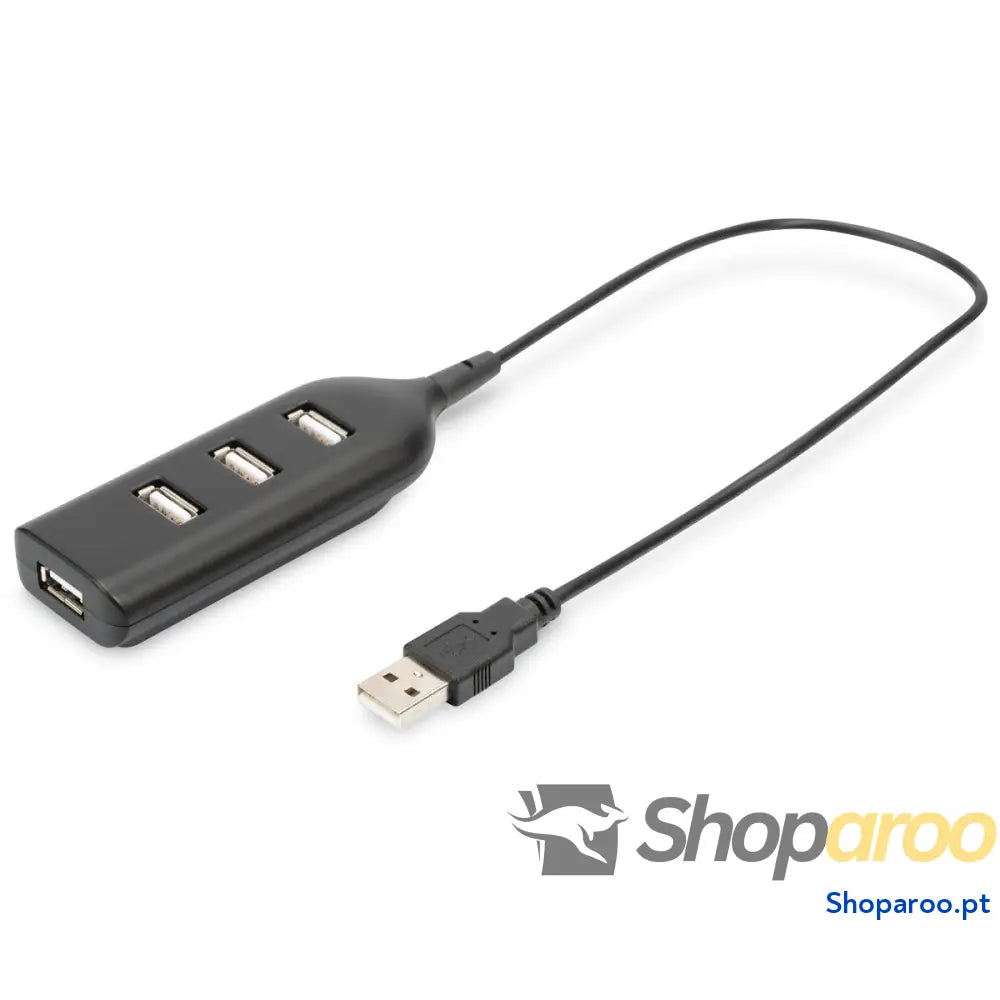 Hub USB Digitus by Assmann AB-50001-1 Preto