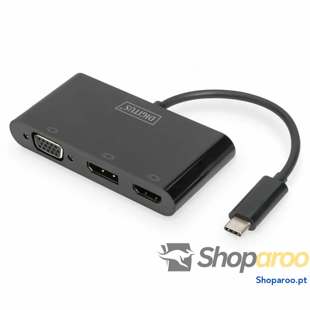 Hub USB Digitus DA-70859 Preto