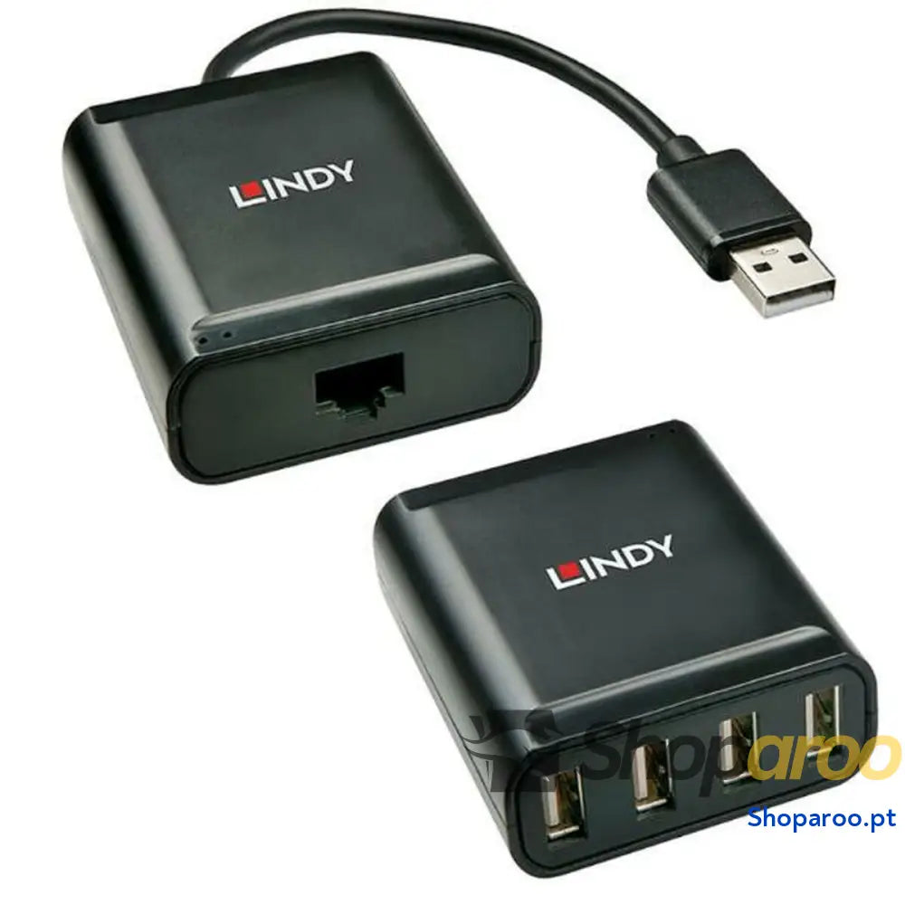 Hub USB LINDY 42679 Preto