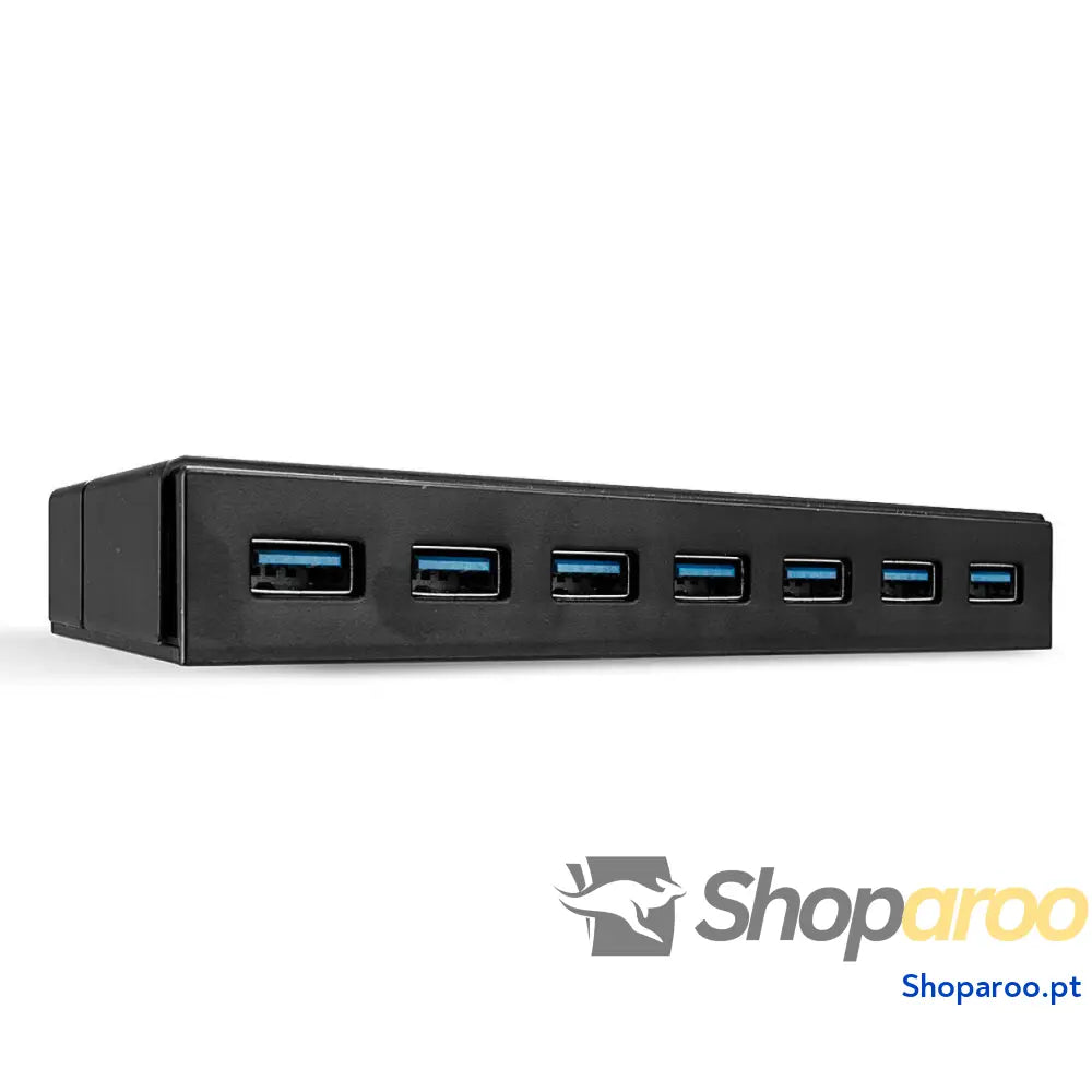 Hub USB LINDY 43228 Preto