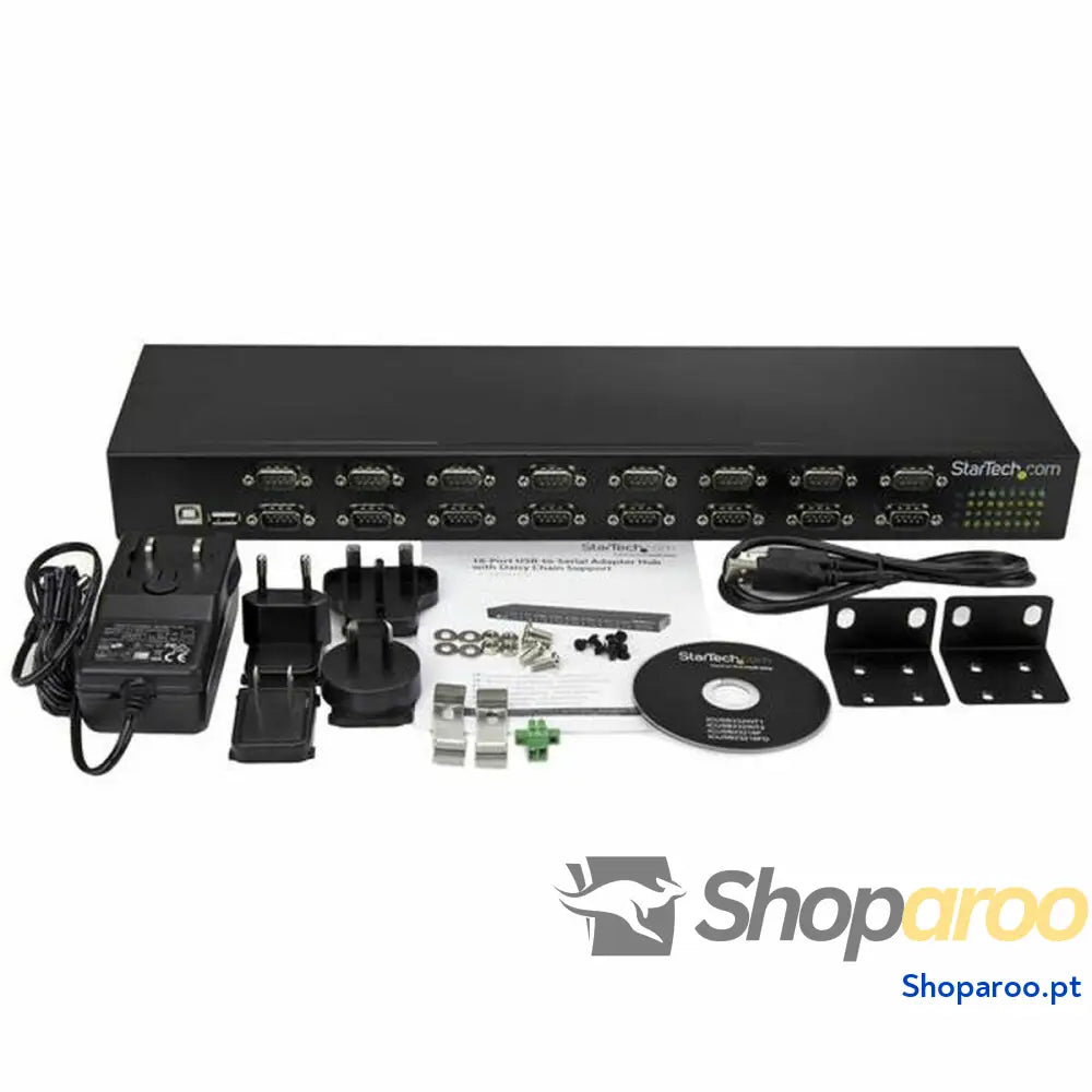 Hub USB Startech ICUSB23216FD Preto USB-RS232