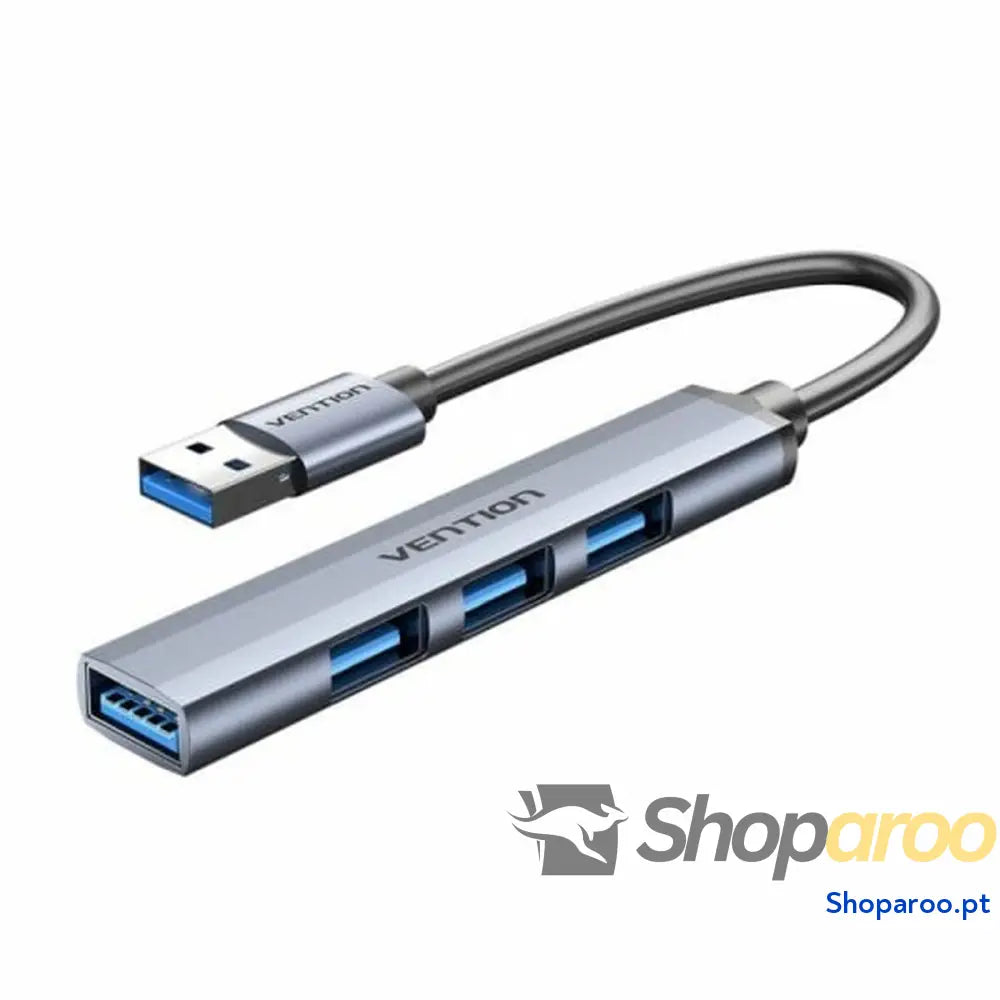 Hub USB Vention CKOHB Cinzento