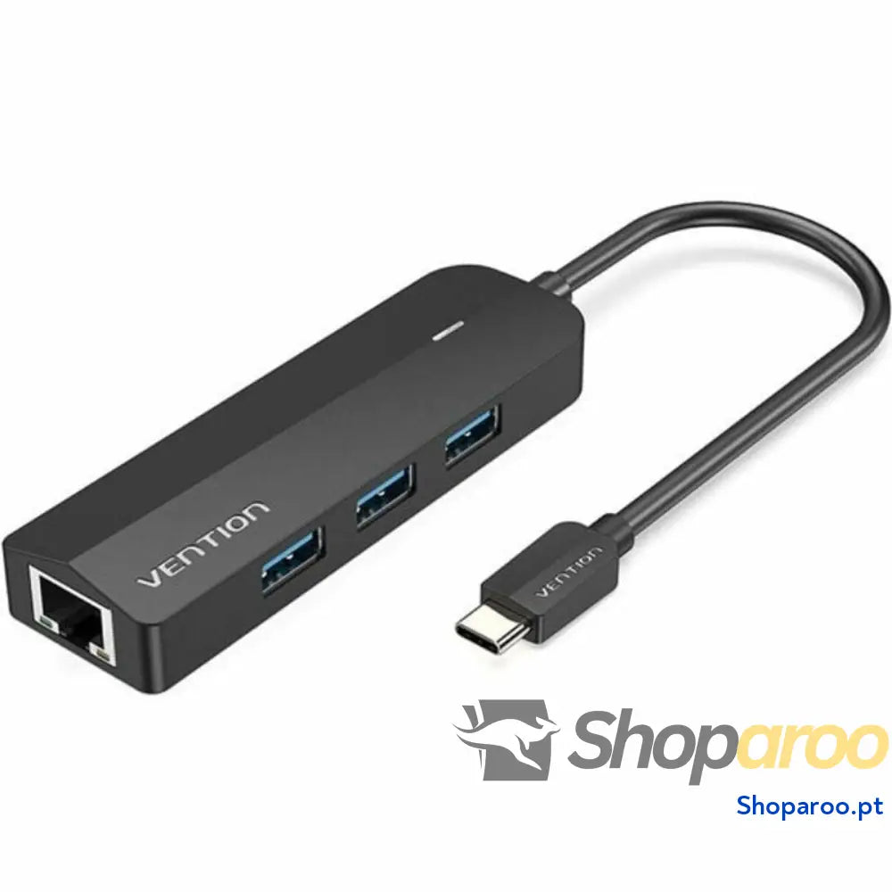 Hub USB Vention TGPBB Preto (1 Unidade)