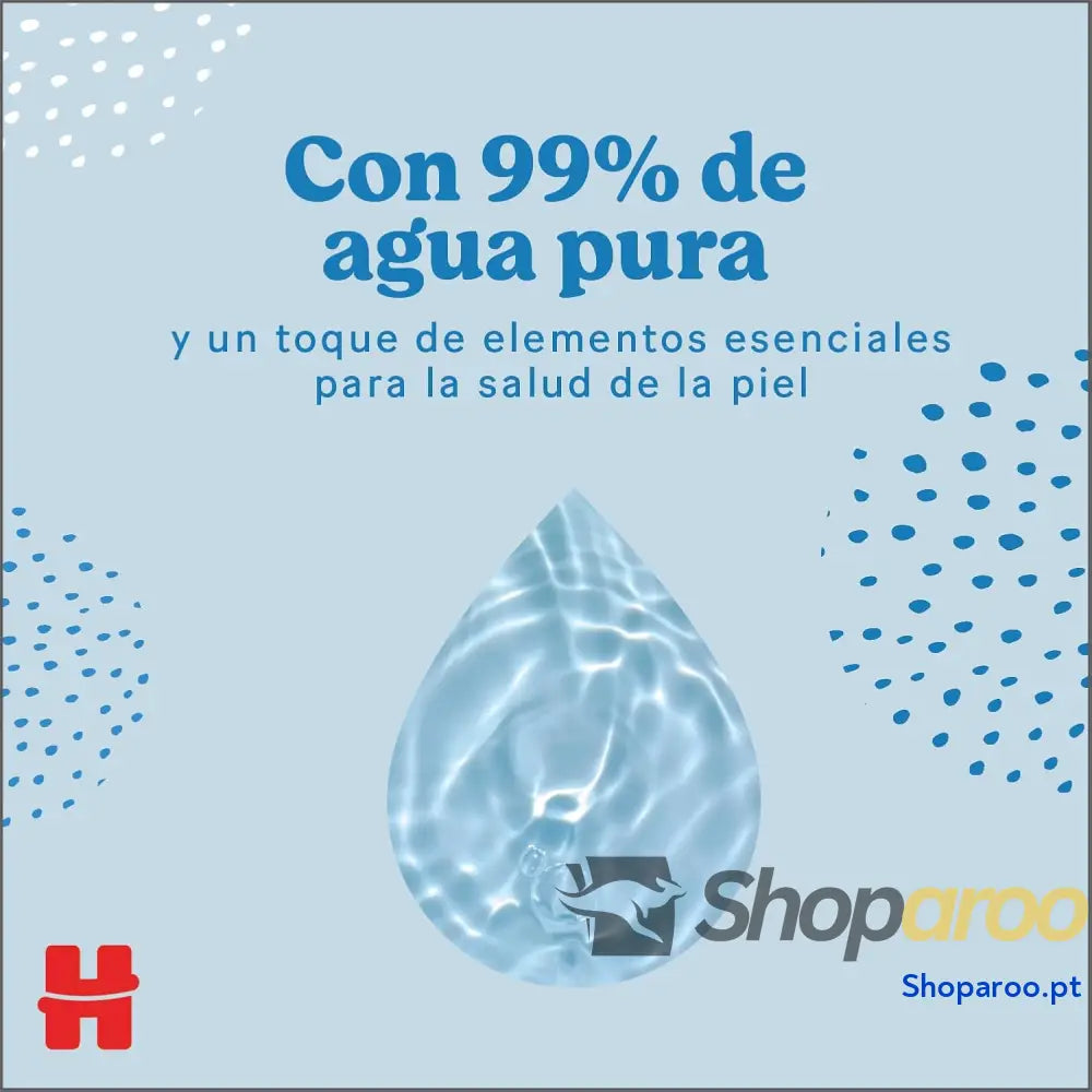 Huggies Pure Toalhitas para bebé 18 pacotes de 56 unidades (total 1008)