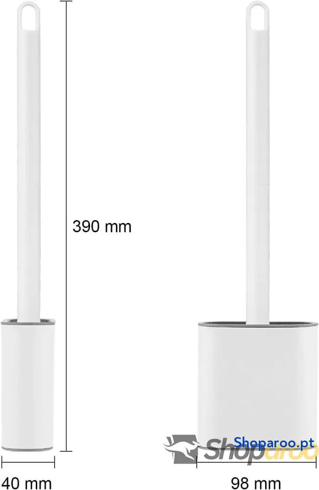 Escovas e porta escovas de sanita escova suporte para WC silicone branco