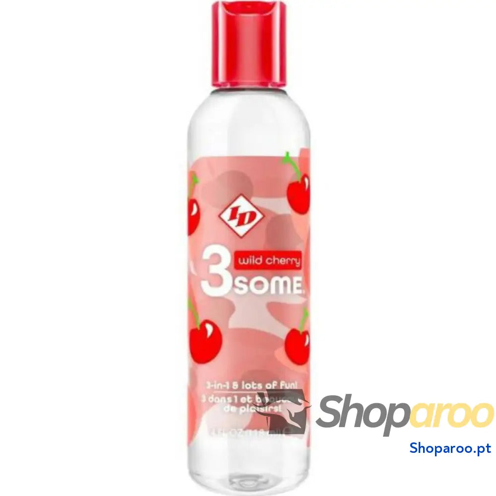 ID 3SOME - GARRAFA DE CEREJA SELVAGEM DE 4 FL OZ