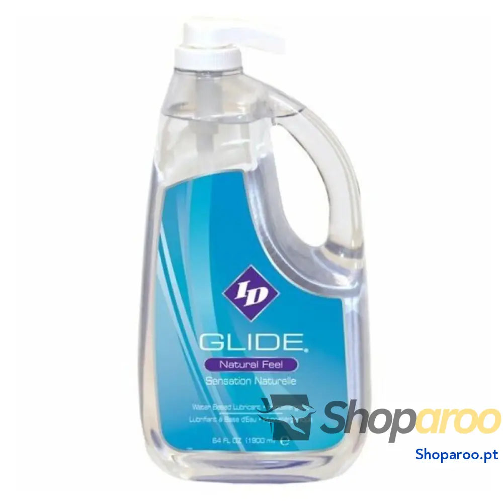 ID GLIDE LUBRIFICANTE À BASE DE ÁGUA + SENSAÇÃO NATURAL HIPOALERGÉNICA 1900 ML
