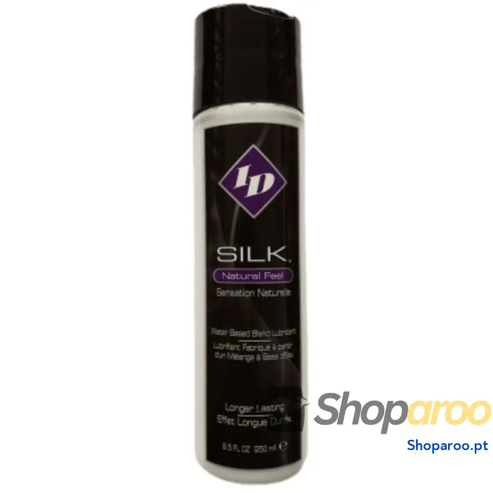 ID SILK FEEL LUBRIFICANTE À BASE DE ÁGUA E SILICONE NATURAL 250 ML