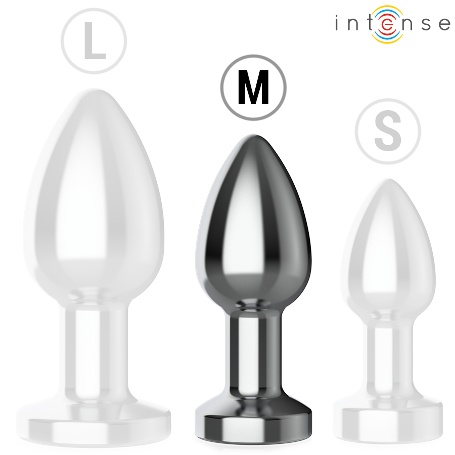 PLUG ANAL VIBRATÓRIO 10 VIBRAÇÕES METAL COM CONTROLE REMOTO M