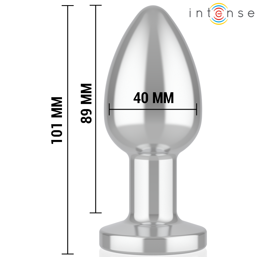 PLUG ANAL 10 VIBRAÇÕES METAL COM CONTROLE REMOTO L