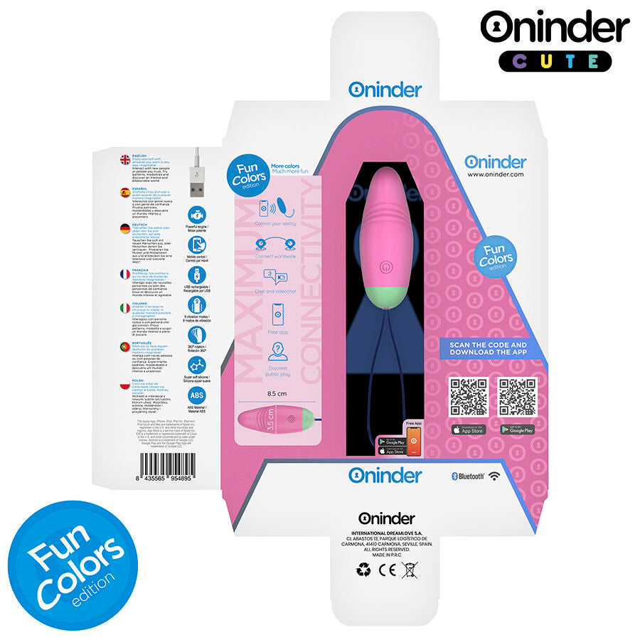 OVO VIBRO-GIRATÓRIO LOVE PLEASURE 360 SILICONE - APLICATIVO MUNDIAL GRATUITO