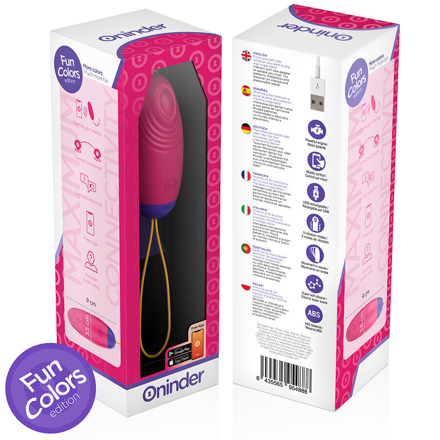 OVO DE SILICONE COM VIBRO-ONDAS E PRAZER DE AMOR - APLICATIVO MUNDIAL GRATUITO