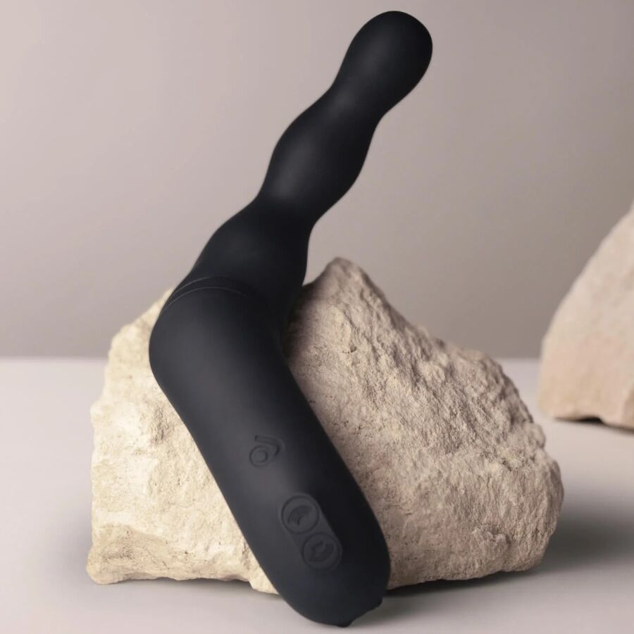 VIBRADOR ANAL E DE PRÓSTATA PRETO ROCKS-OFF