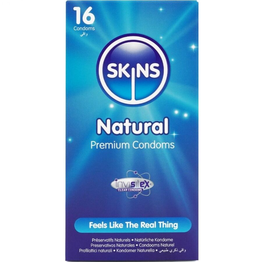 PRESERVATIVOS NATURAIS PREMIUM PACOTE 16