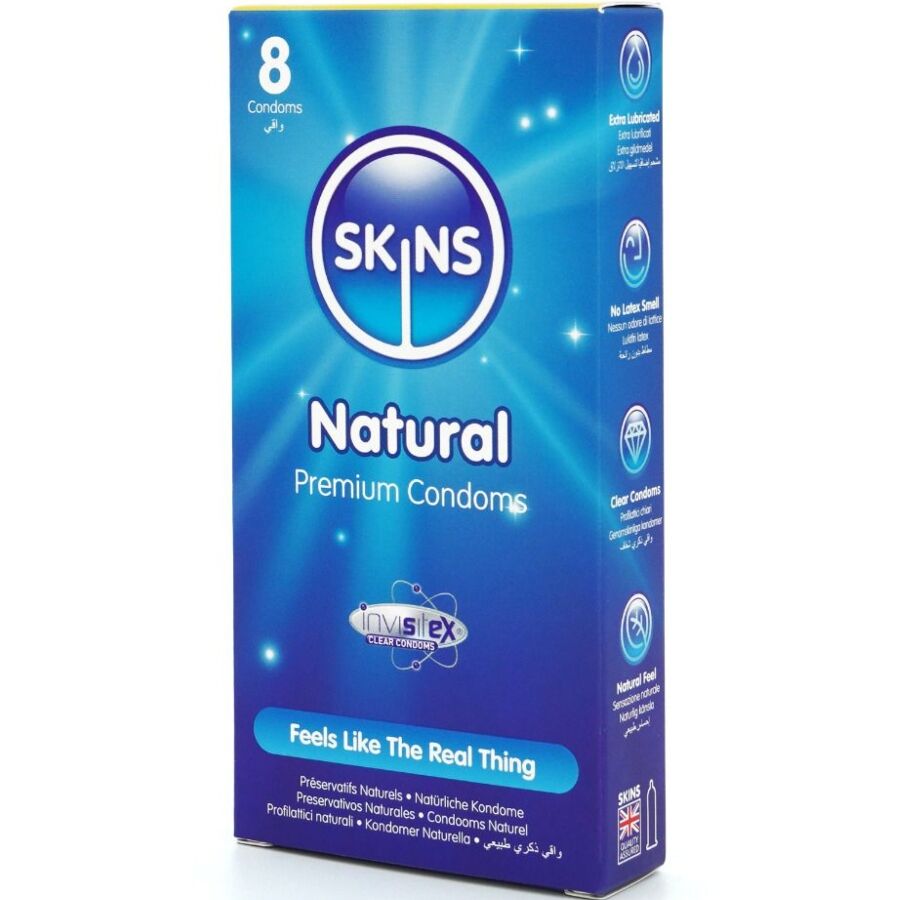 PRESERVATIVOS NATURAIS PREMIUM PACOTE 8
