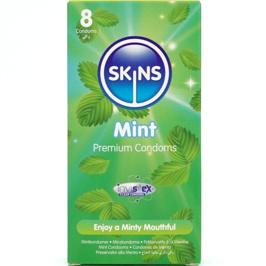 PRESERVATIVOS MINT PREMIUM PACOTE COM 8
