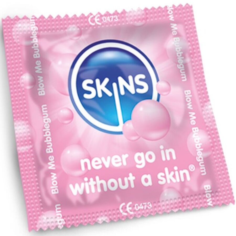 PRESERVATIVOS BUBBLEGUM PREMIUM PACOTE 4