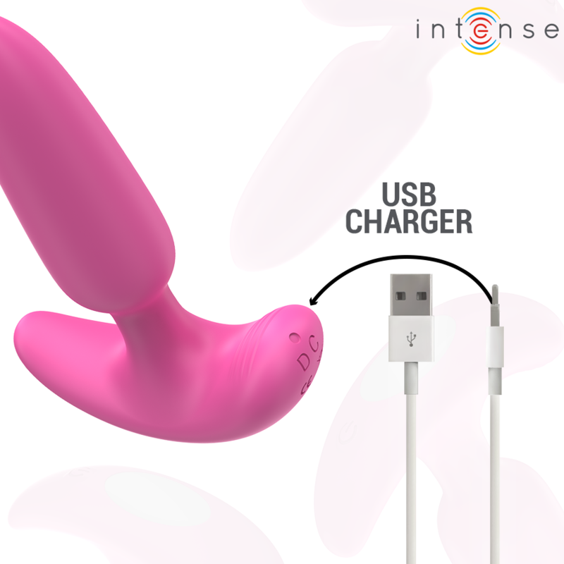 ROSS PLUG ANAL 10 VIBRAÇÕES ROSA CONTROLE REMOTO