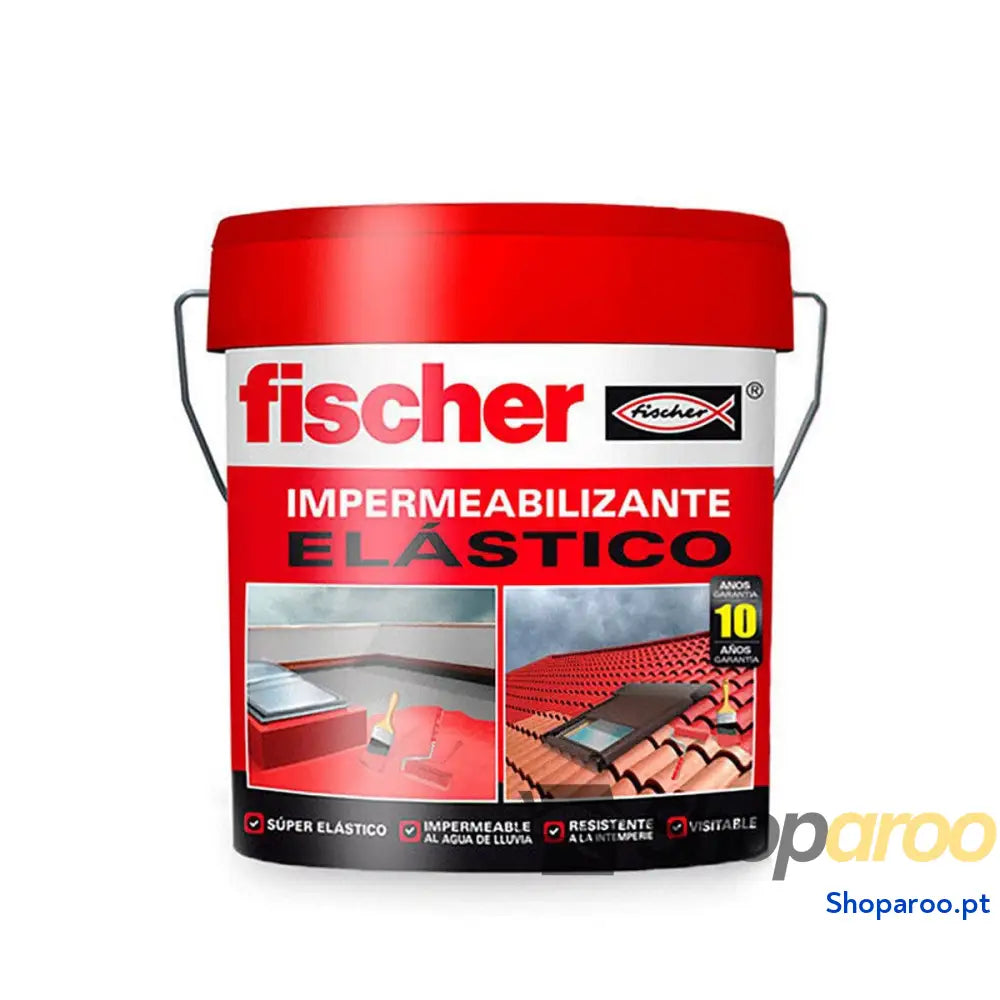 Impermeabilizante Fischer 547159 Cinzento 4 L