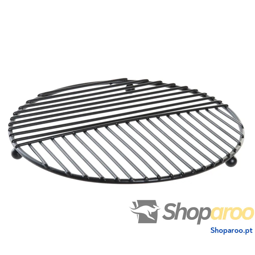 Individuais DKD Home Decor Rede Preto Metal 20 x 20 x 1,5 cm
