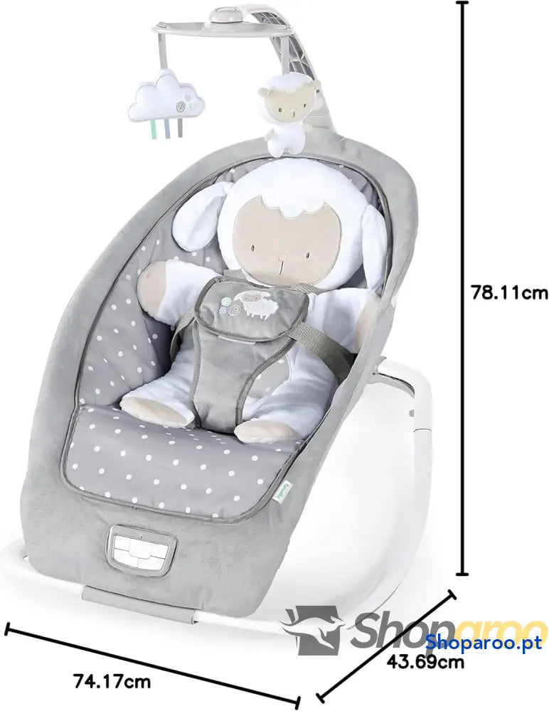Ingenuity Cuddle Lamb Cadeira de balanço