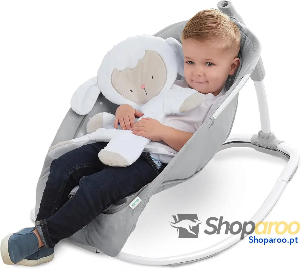Ingenuity Cuddle Lamb Cadeira de balanço