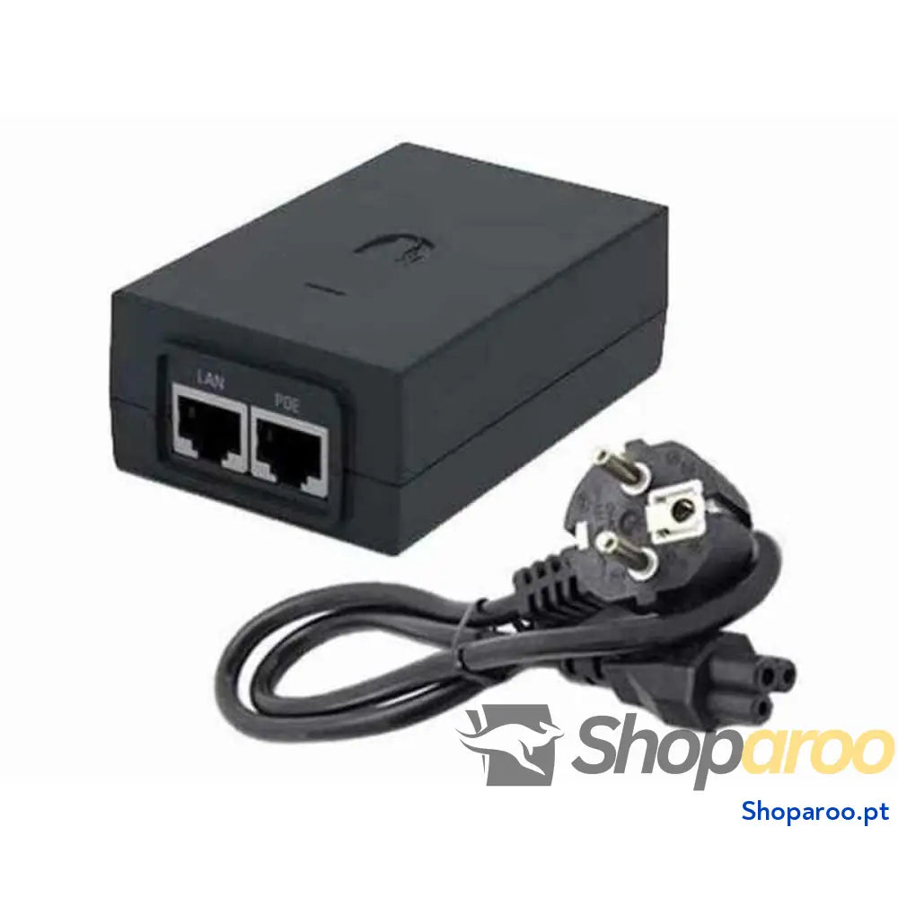 Injetor PoE UBIQUITI POE-48 Gigabit Ethernet 24 W Preto