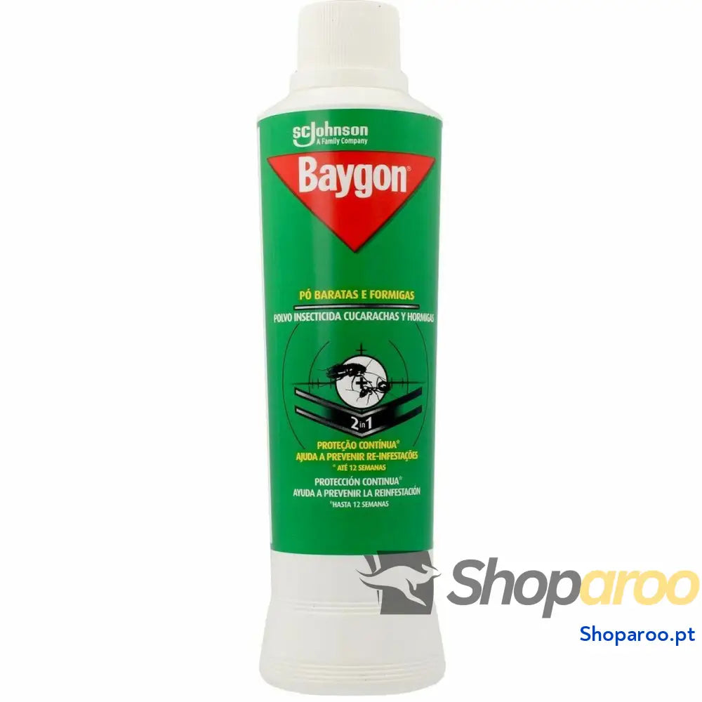 Inseticidas Baygon Baratas formigas Pós 250 g
