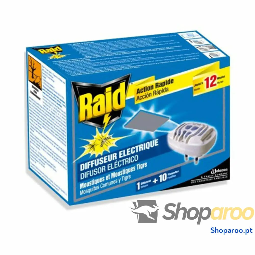 Inseticidas Raid PROTECCION ANTIMOSQUITOS
