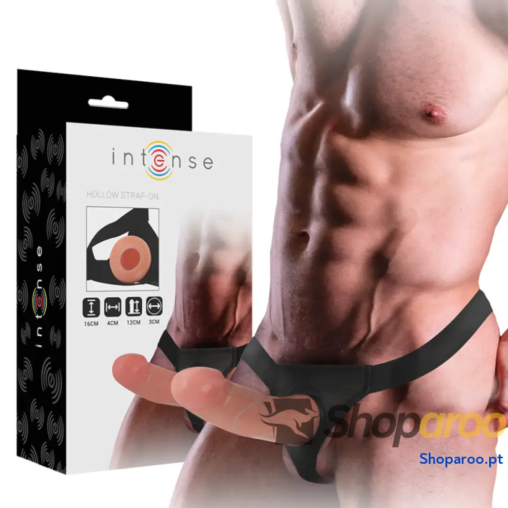 INTENSE ARNÊS OCO COM DILDO 16 X 3 CM