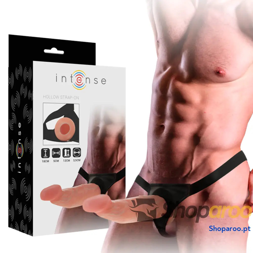 INTENSE ARNÊS OCO COM DILDO 18 X 3,5 CM