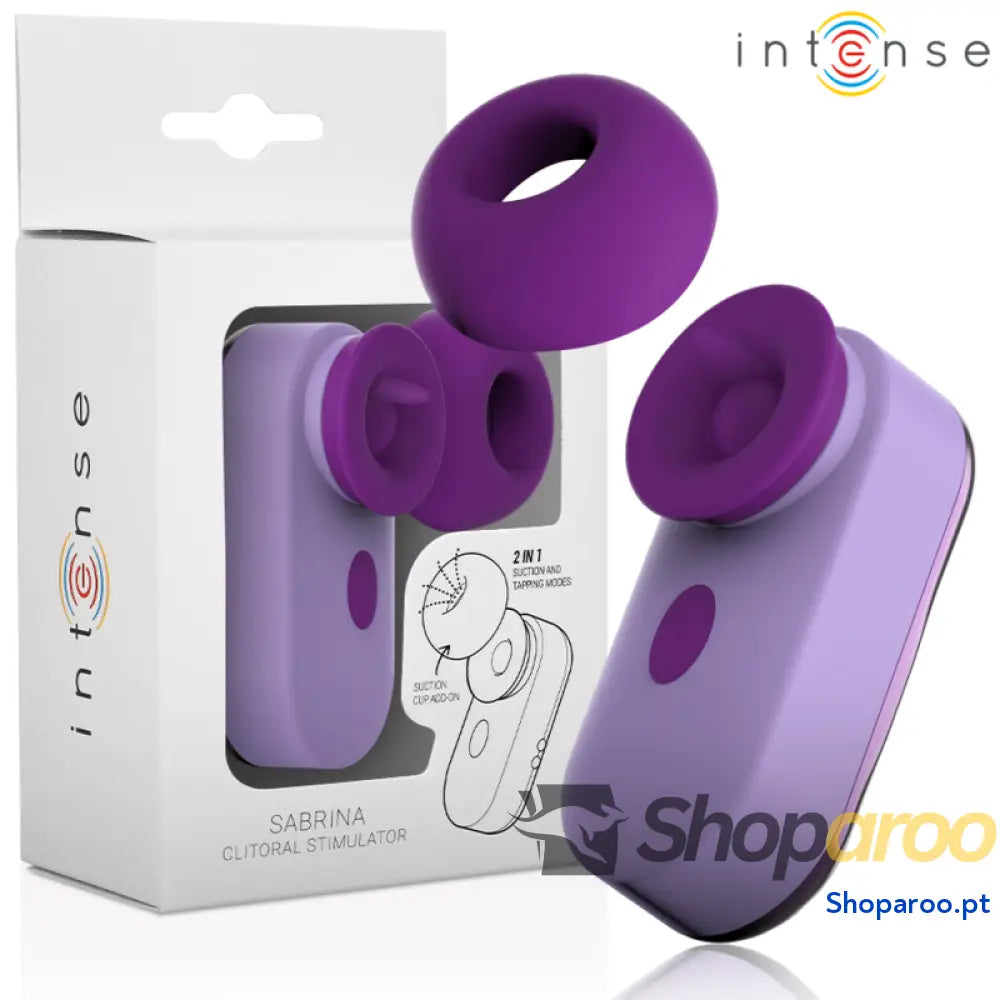 INTENSE ESTIMULADOR DE CLITÓRIS SABRINA ROXO