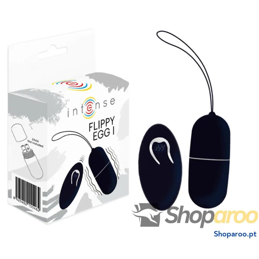 INTENSE - FLIPPY I VIBRATING OGG COM CONTROLE REMOTO PRETO