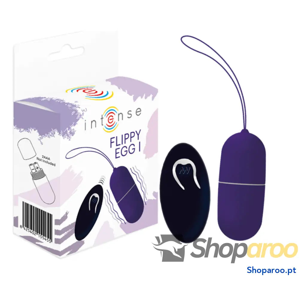 INTENSE - FLIPPY I VIBRATING OGG COM CONTROLE REMOTO ROXO