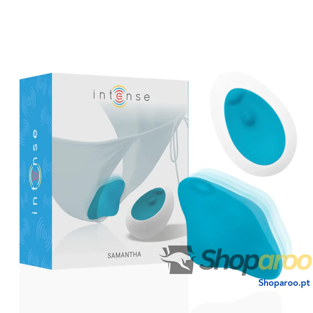 INTENSE - SAMANTHA PANTIE CONTROLE REMOTO AZUL