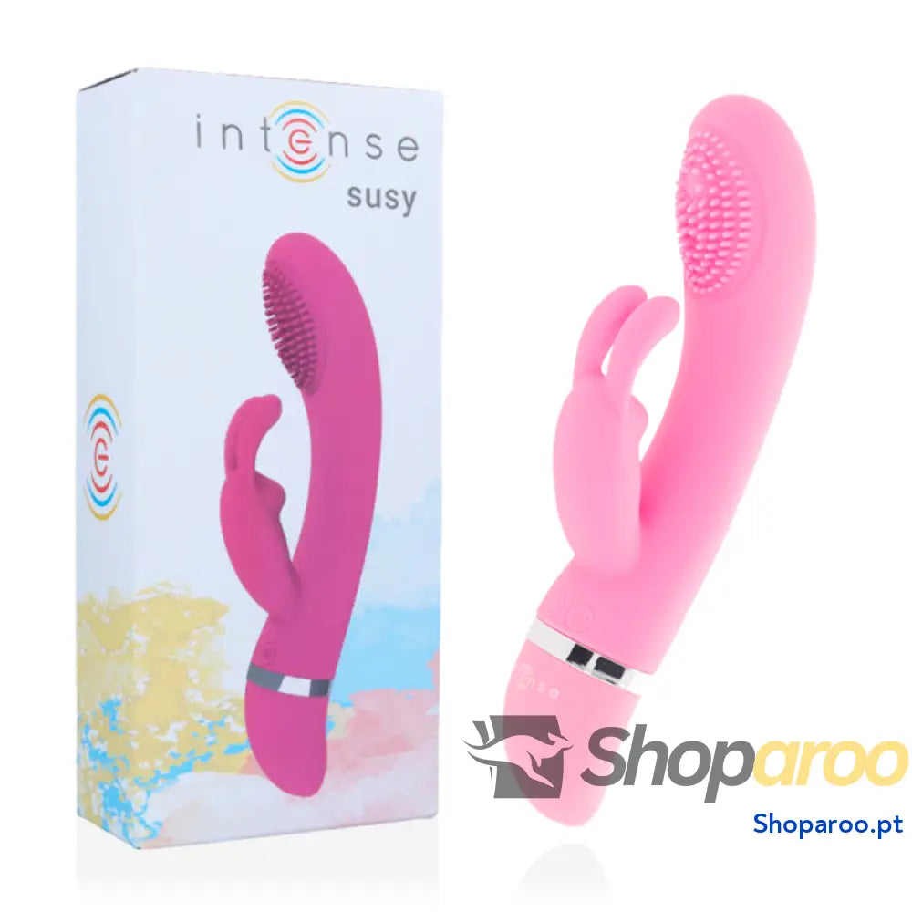 INTENSE - VIBRADOR OSCILANTE SUSY COELHO DE SILICONE ROSA