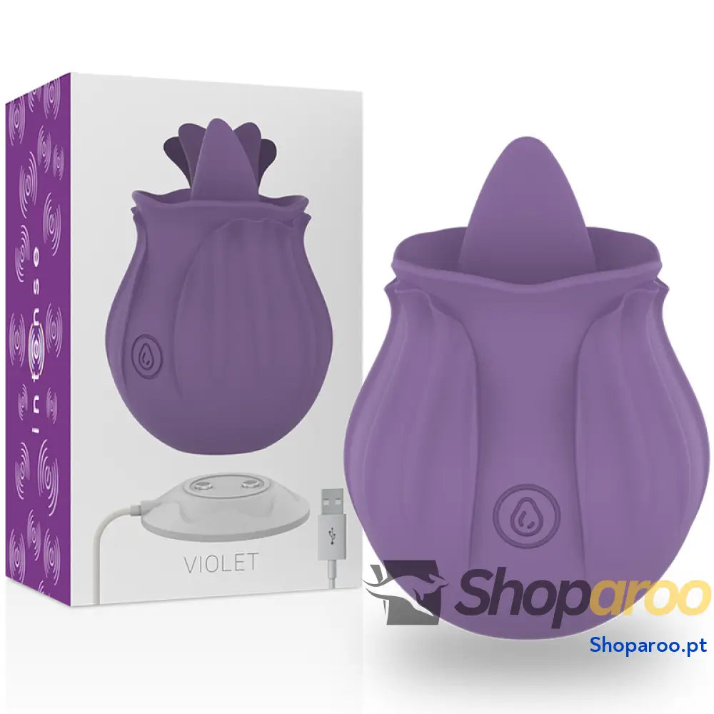 INTENSE - VIOLET CLITORIS STIMULATOR 10 VIBRATIONS LILS