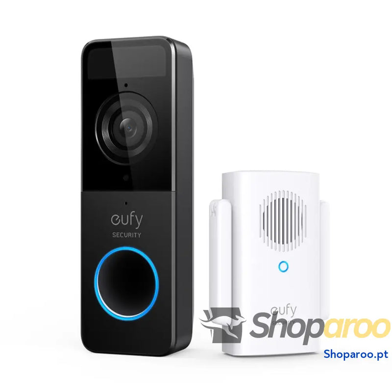 Intercomunicador Inteligente Eufy Video Doorbell 1080p Preto