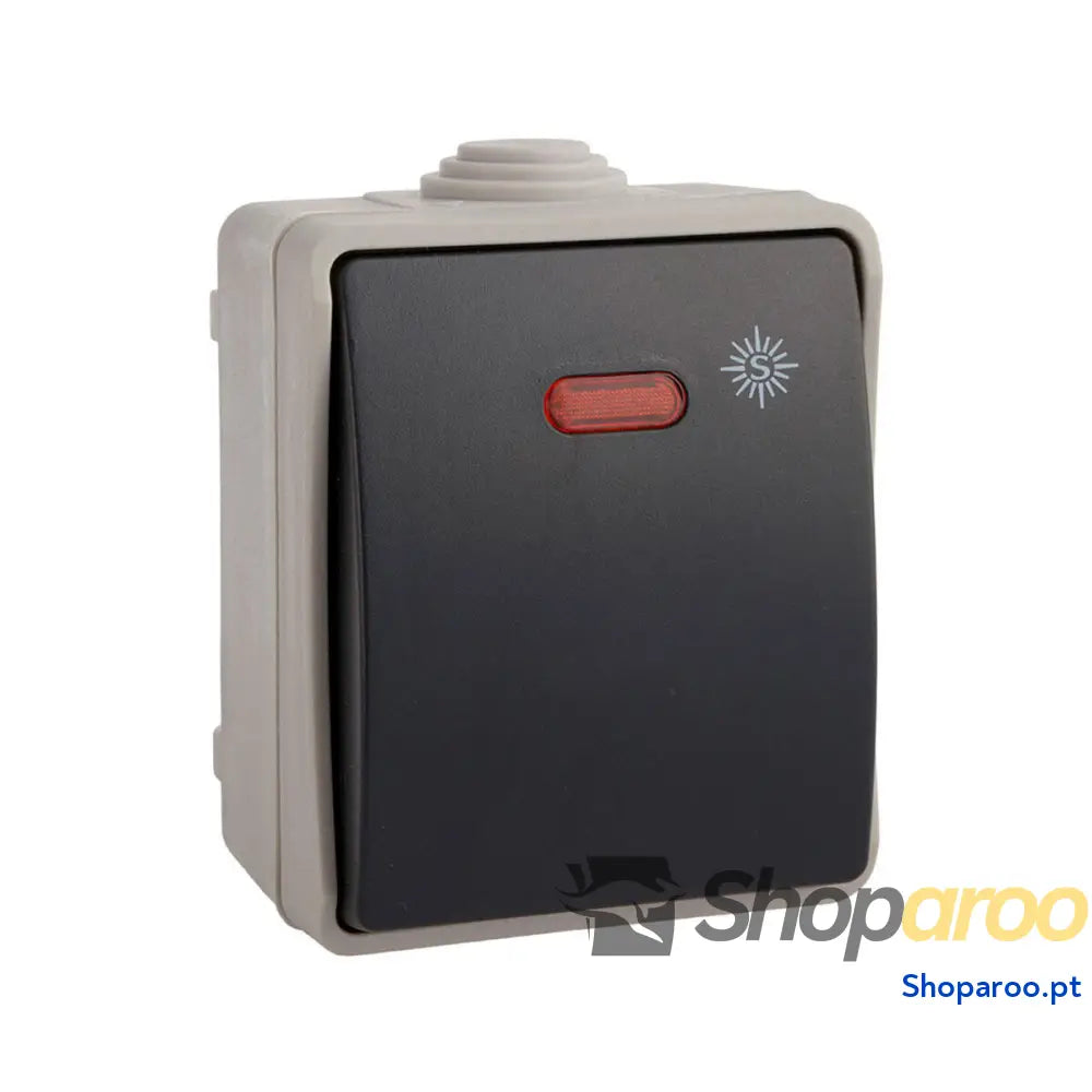 Interruptor Simples Comutado Solera 3303il IP54 6,5 x 8 x 5,5 cm