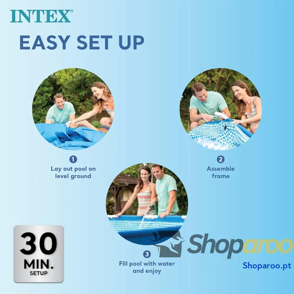 Intex 28270NP Small Frame Piscina desmontável