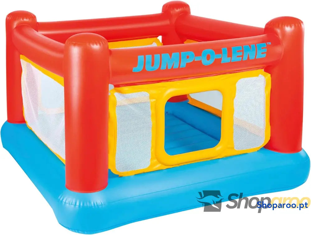 Intex Castelo insuflável para crianças salto 174 x 112 cm peso máximo 54 kg entre 3 e 6 anos castelos insufláveis