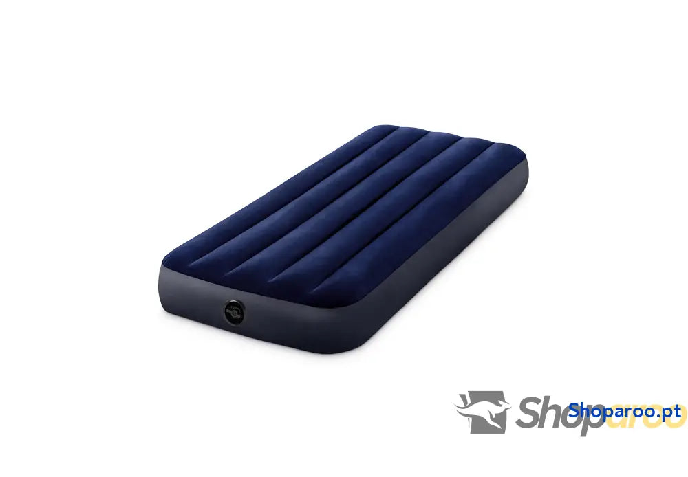 Intex Colchão insuflável Dura Beam cama de ar para campismo cor azul