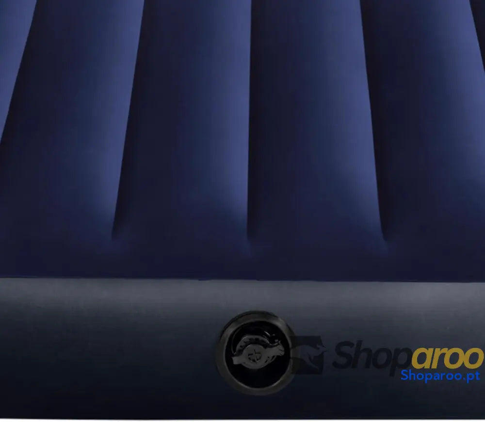 Intex Colchão insuflável Dura Beam cama de ar para campismo cor azul