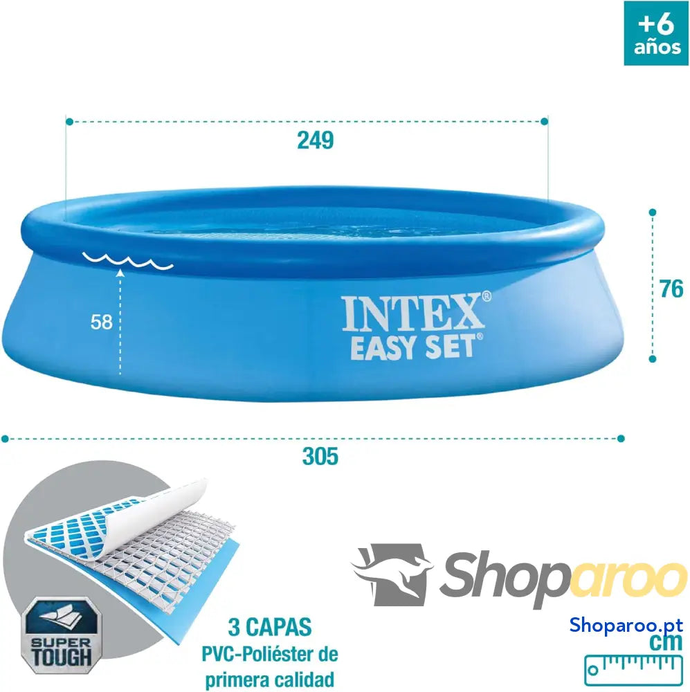 Intex Easy Set Piscina insuflável