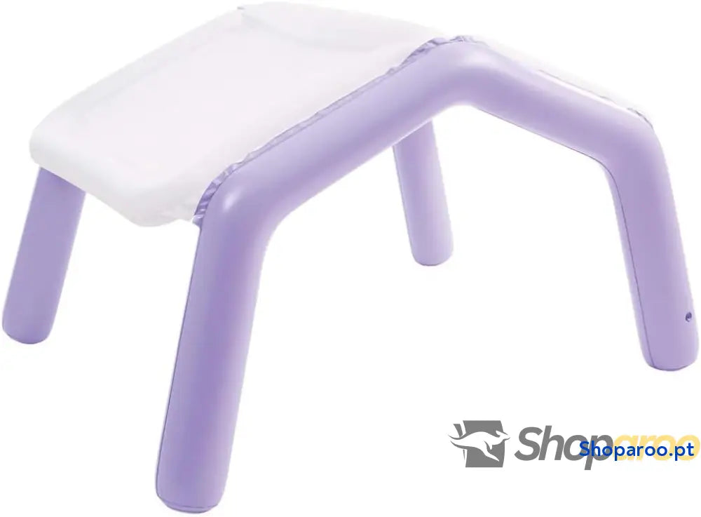 Intex Piscina insuflável para crianças 157 x 122 cm 295 litros com toldo removível design aquático tampa de ralo uso